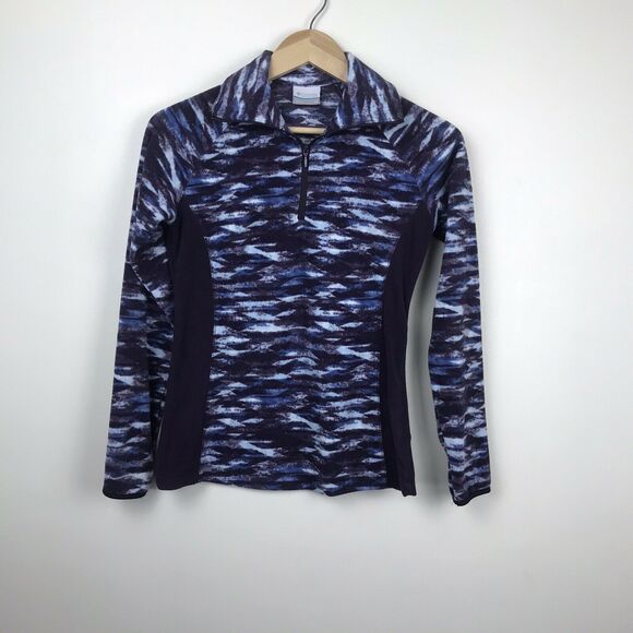 Columbia Women's Glacial IV Print Half Zip‎ XS - Picture 1 of 6